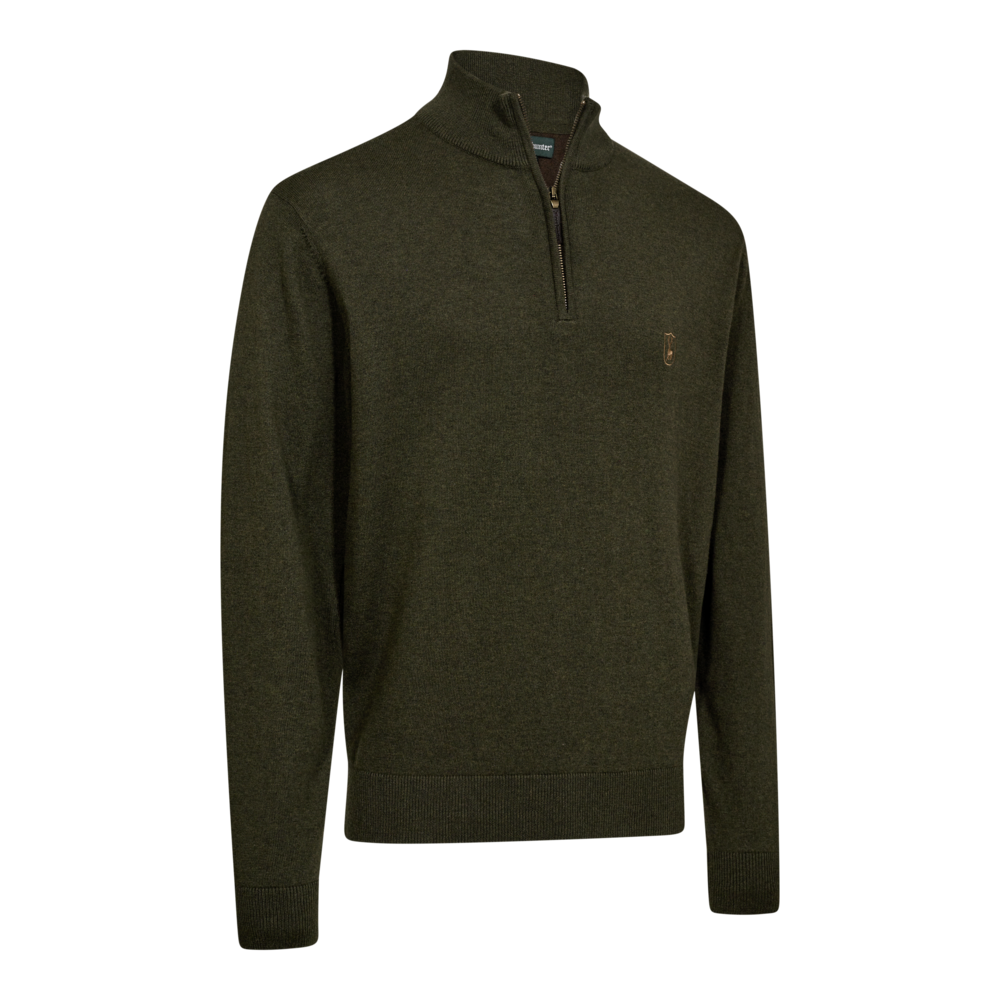 Deerhunter Harrington 1/2 Zip Knit