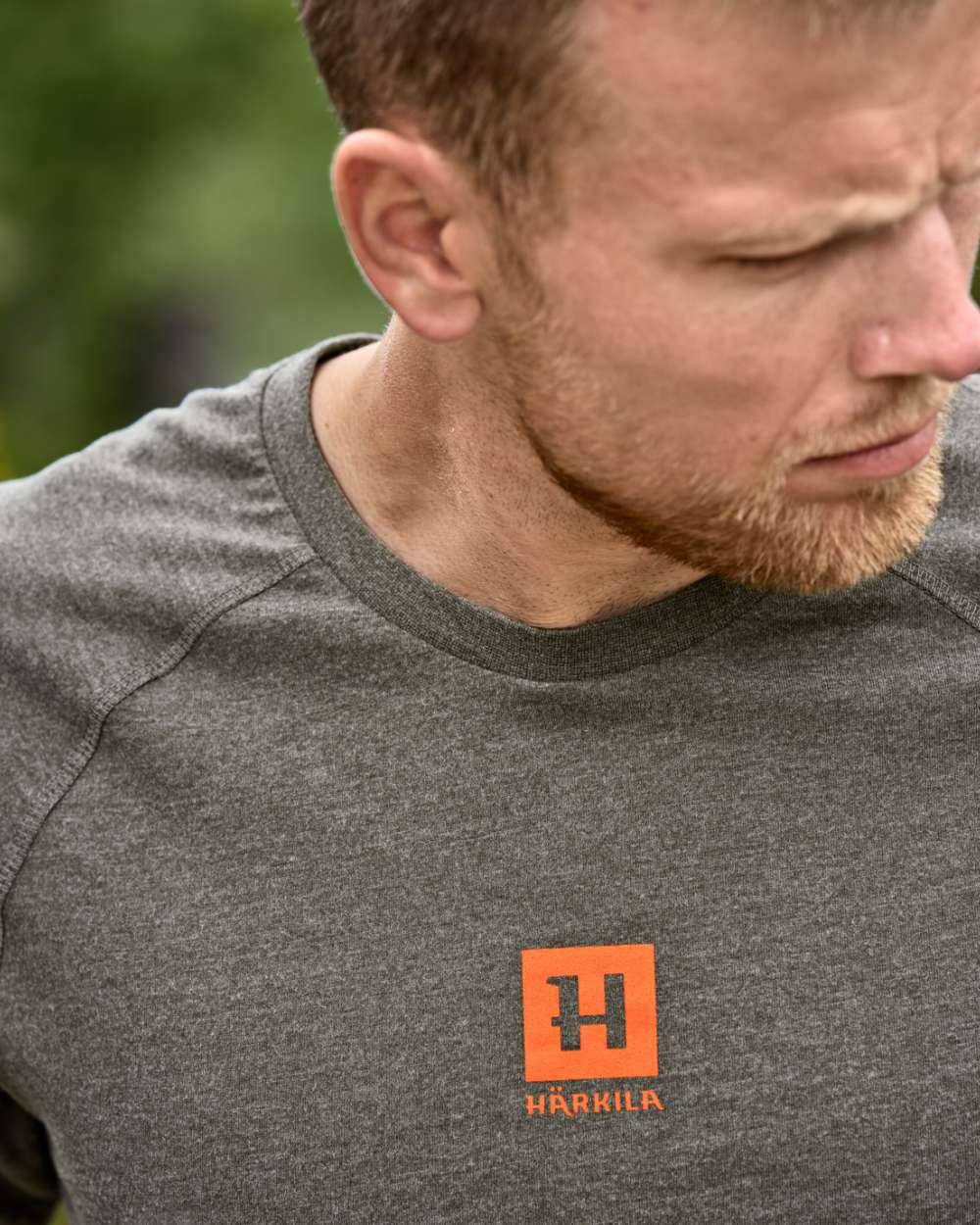 Harkila Instinct S/S T-Shirt - Green Melange