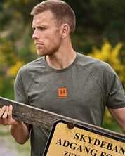 Harkila Instinct S/S T-Shirt - Green Melange