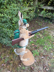 Taxidermy The Hunting Hare
