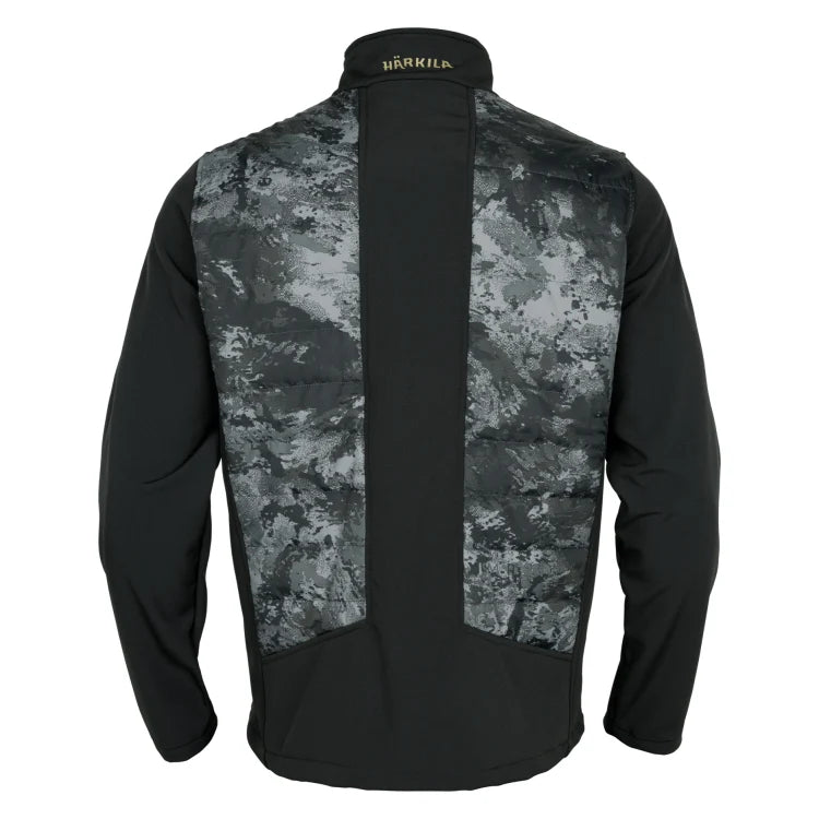 Harkila NOCTYX Camo Hybrid Jacket - AXIS MSP Black/Black