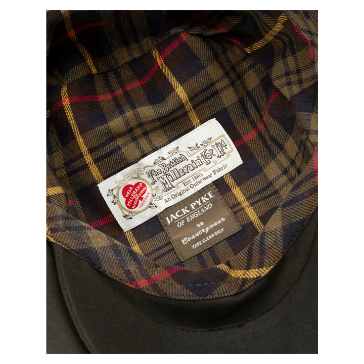 Jack Pyke Wax Flat Cap - Green