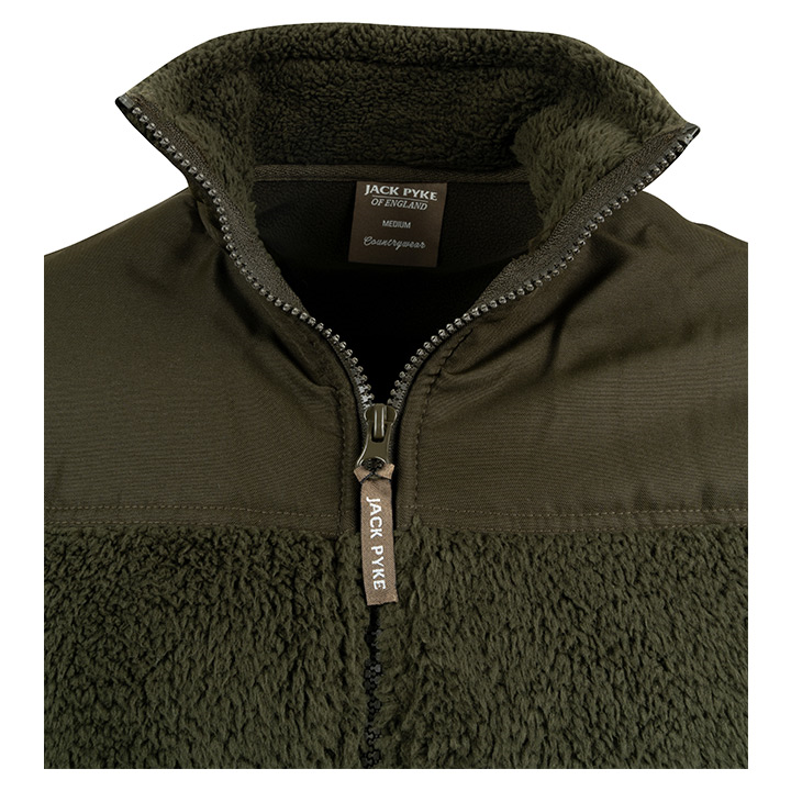 Jack Pyke Sherpa Fleece Jacket Gen 2 - Dark Olive