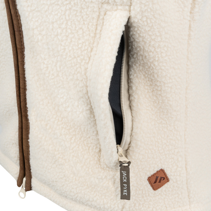 Jack Pyke Ladies Sherpa Fleece Gilet - Sail