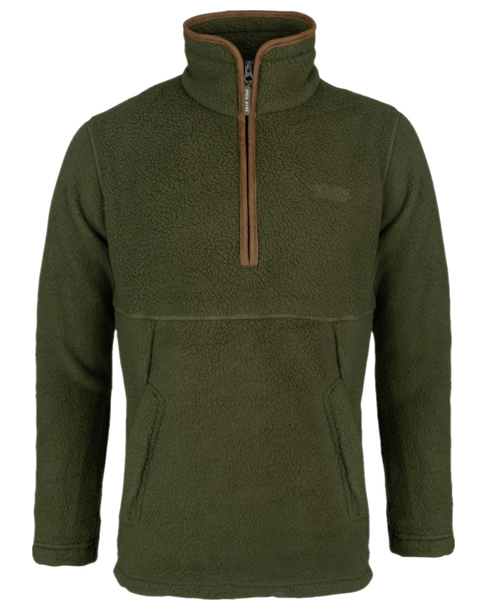 Jack Pyke 1/2 Zip Sherpa Fleece Pullover - Olive