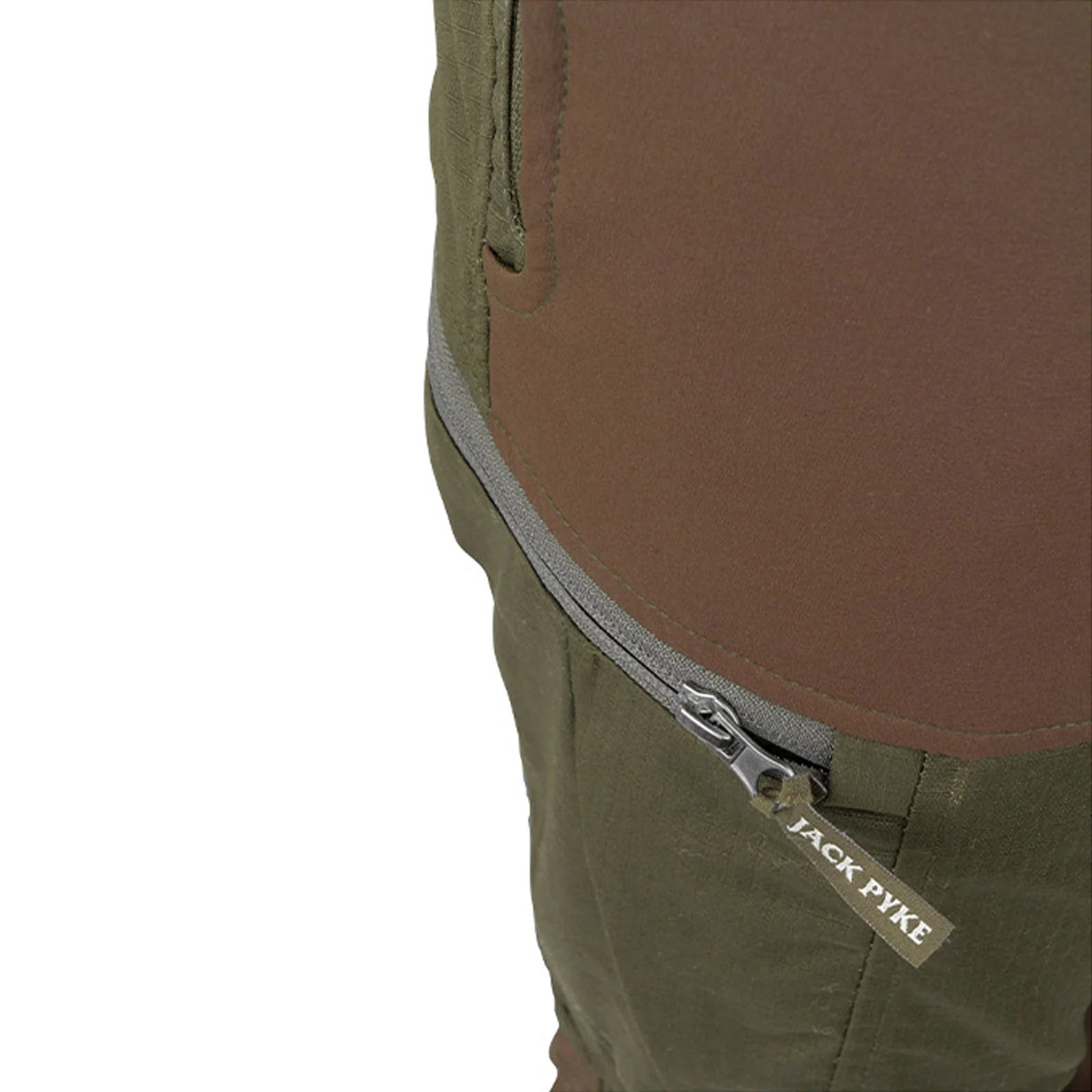 Jack Pyke Technical Hybrid Trousers - Green/Brown