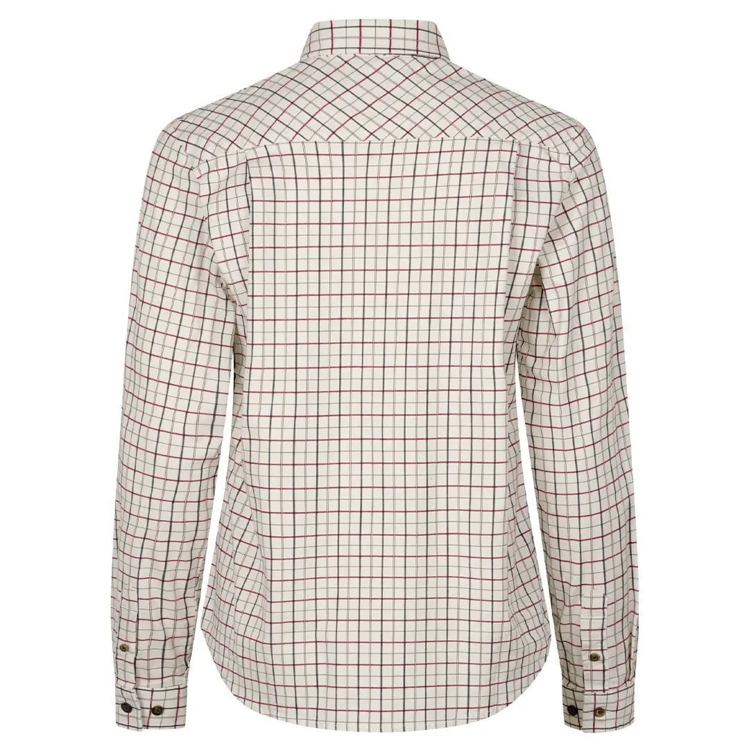 Seeland Kerry Ladies Shirt - Cabernet/Blue Check