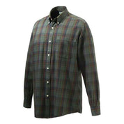 Beretta Wood Button Down Shirt - Green & Red Moss