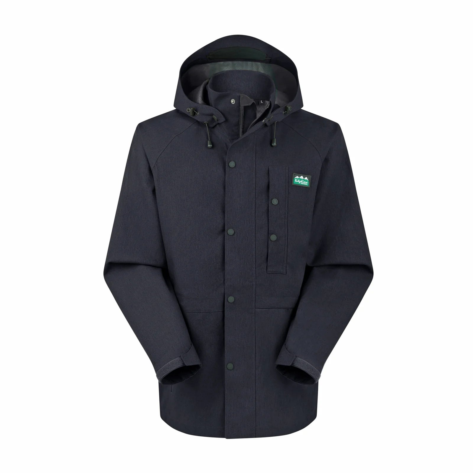 Ridgeline Monsoon Light Jacket - Navy Marl (NEW MODEL)