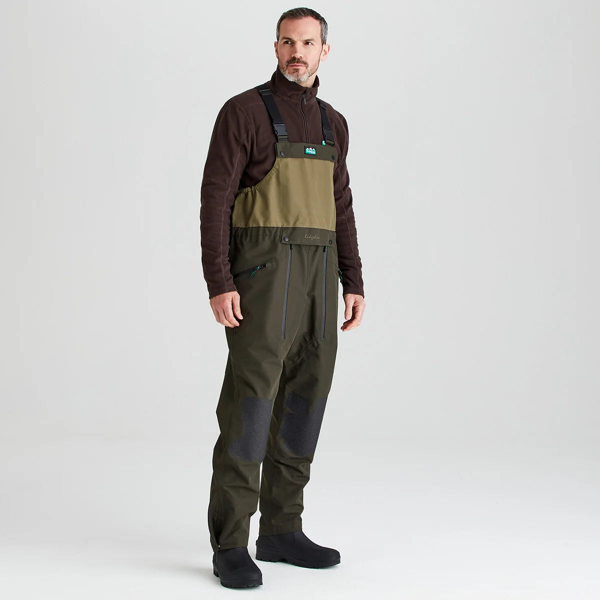 Ridgeline Agri Pro Bib & Brace - Deep Forest