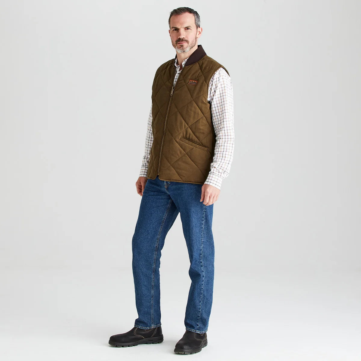 Ridgeline Wester Skeld Gilet - Moody Teak