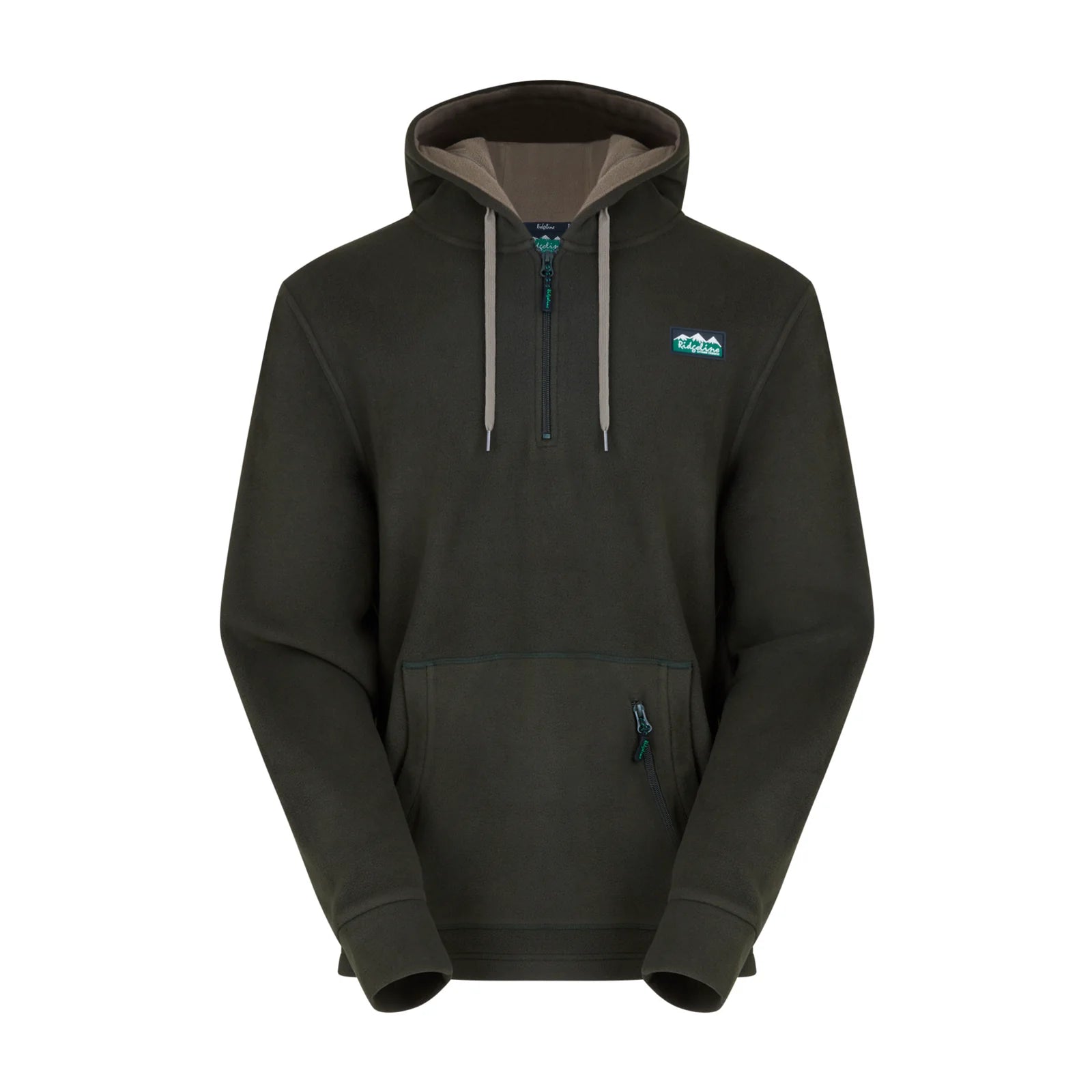 Ridgeline Ballistic Fleece Hoodie - Deep Forest