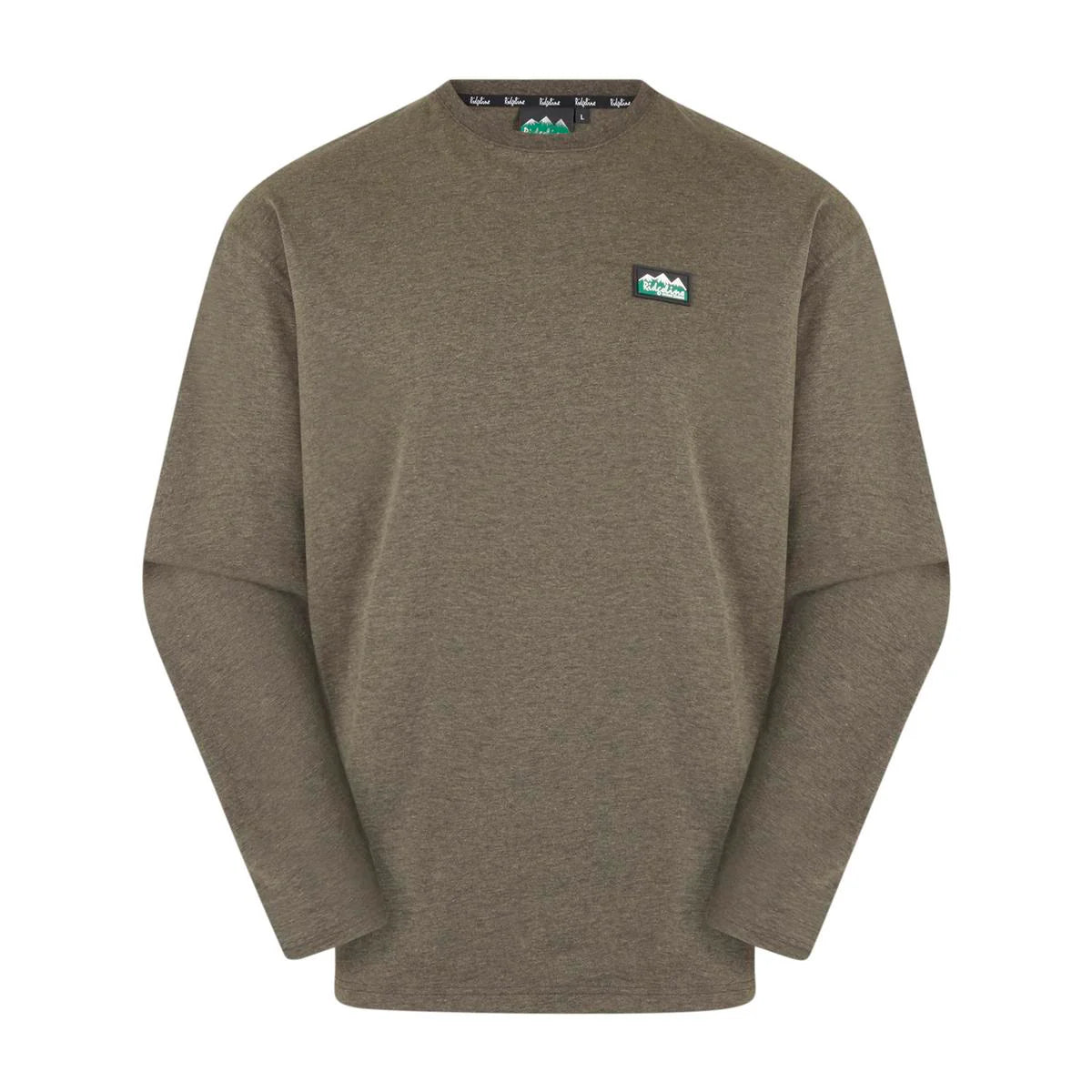 Ridgeline Baseline Top - Smokey Olive Marl