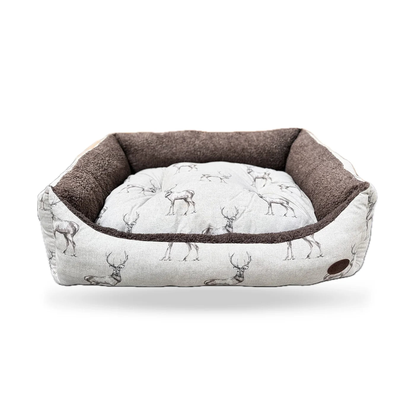 Snug & Cosy Moorland Stag Dog Bed - XXL