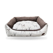 Snug & Cosy Moorland Stag Dog Bed - XXL
