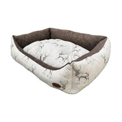 Snug & Cosy Moorland Stag Dog Bed - XXL
