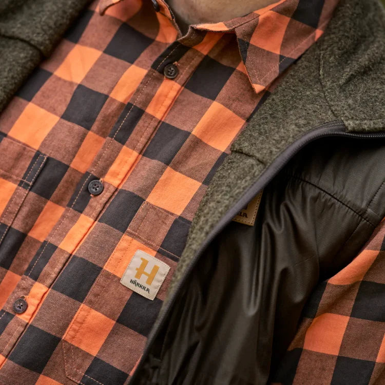 Harkila Scandinavian L/S Shirt - Mandarin Check