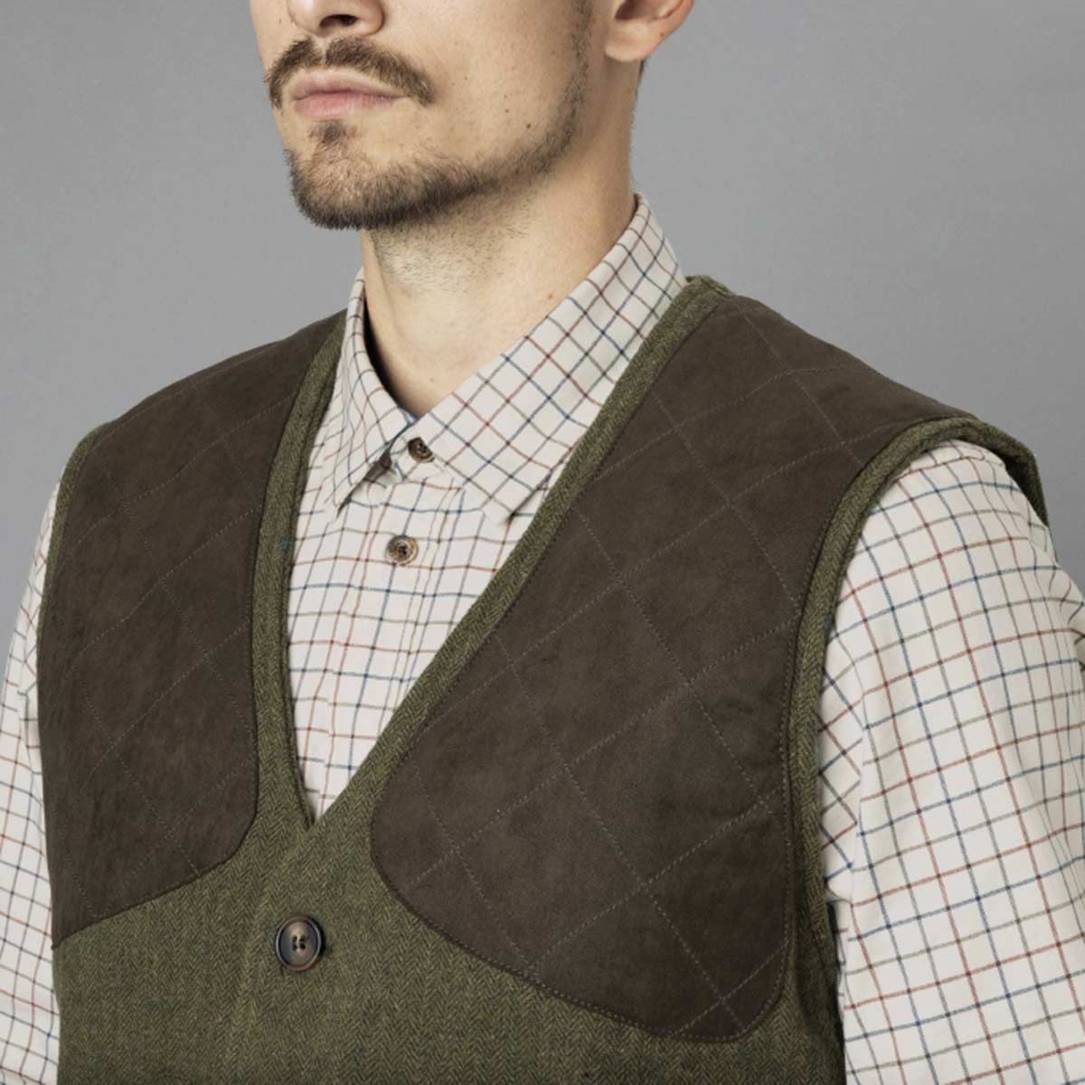 Seeland Hillside Waistcoat - Moss Green