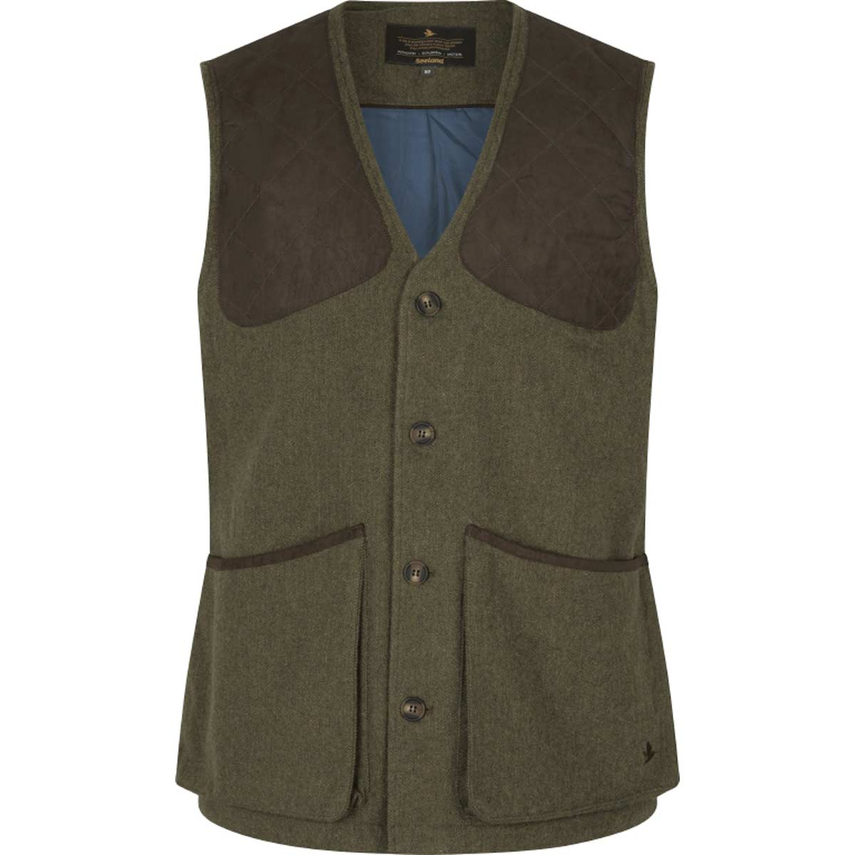 Seeland Hillside Waistcoat - Moss Green