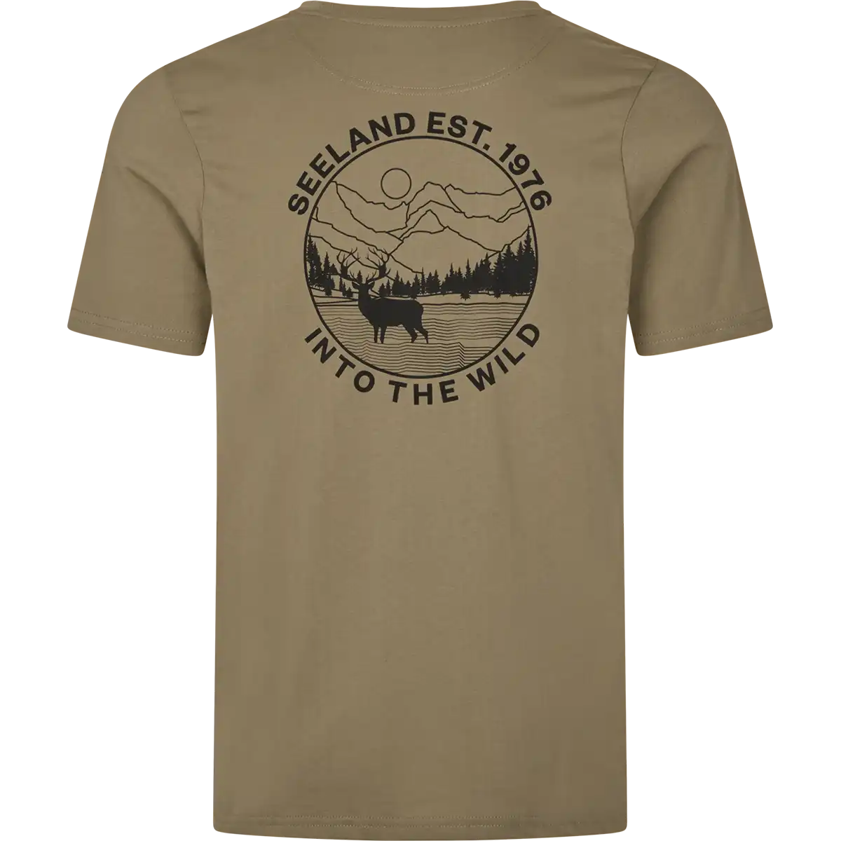 Seeland Hunting Landscape T-Shirt - Covert Green