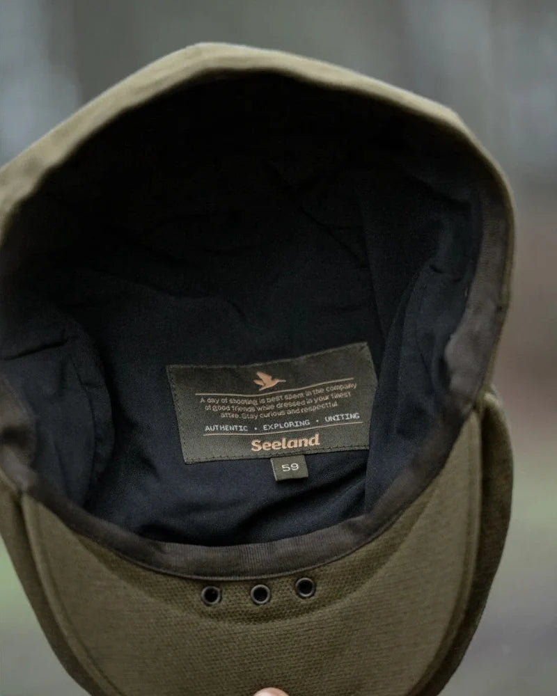 Seeland Woodcock Royale Sixpence Cap - Shaded Olive