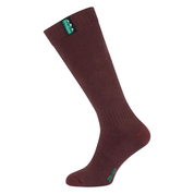Ridgeline Cotton Work Socks Full Length 3 Pack - Oxblood