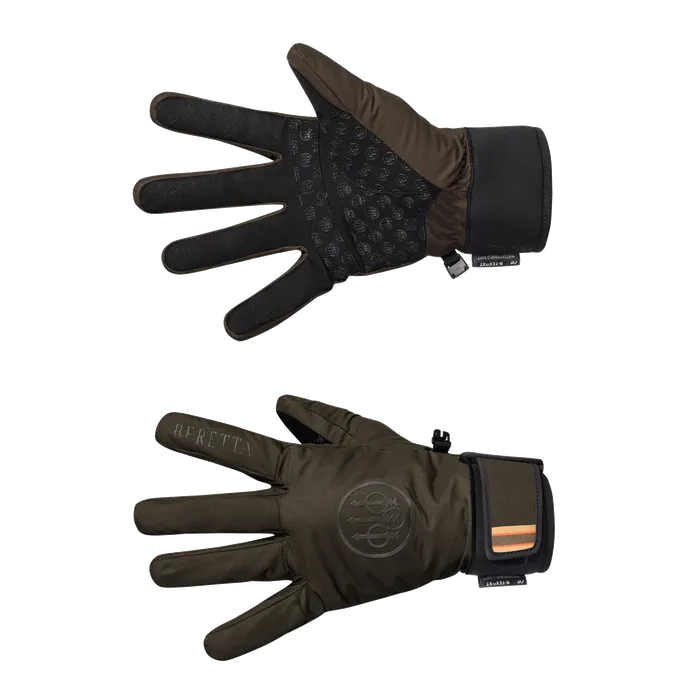 Beretta Waterproof Gloves - Brown Bark