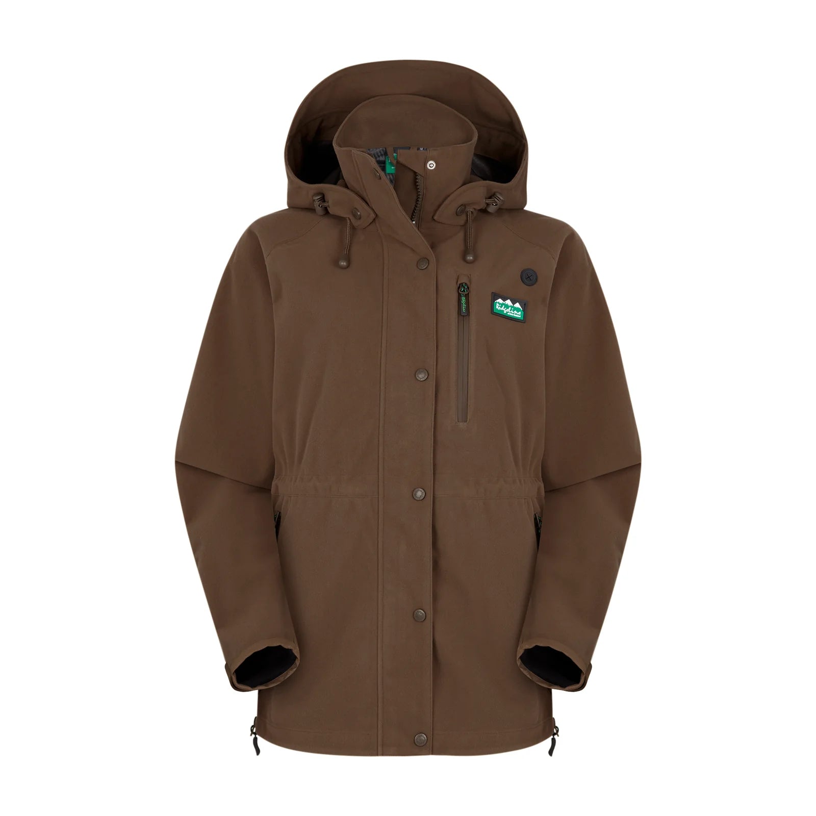 Ridgeline Ladies Monsoon II Classic Jacket - Bark