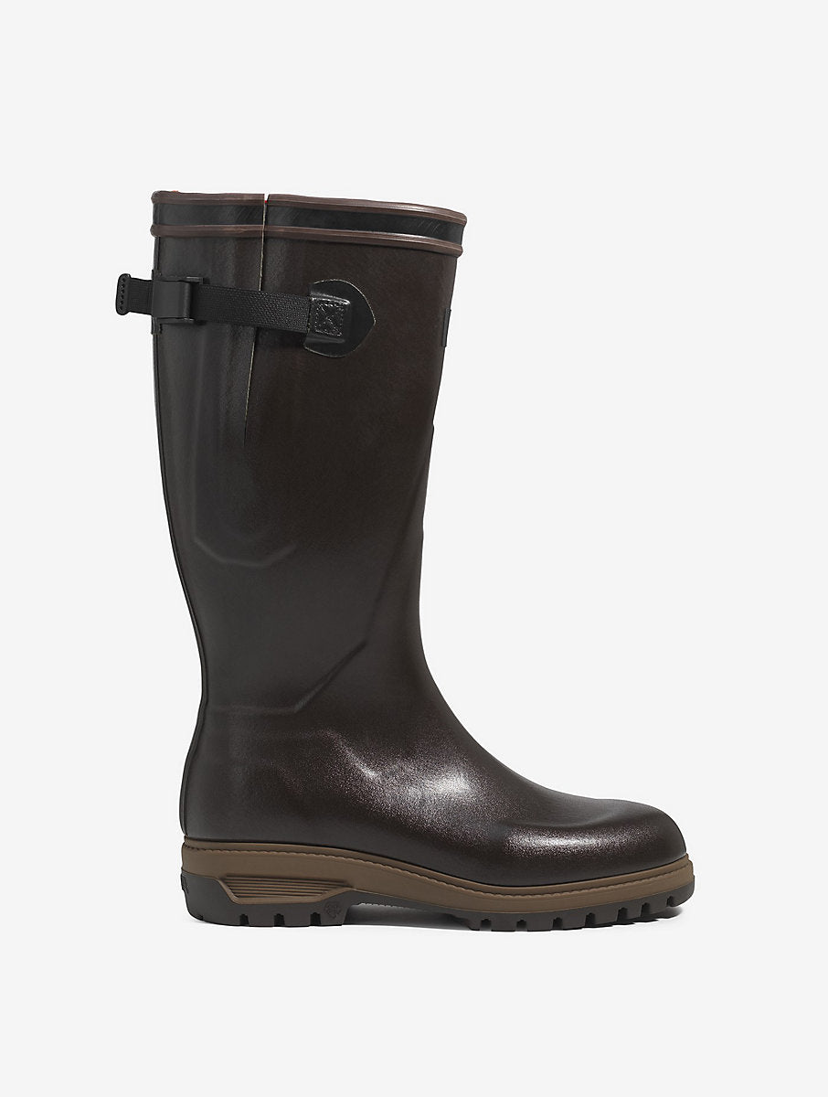 Aigle Parcours 3 Wellington Boots with Neomesh Lining - Brun