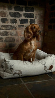 Snug & Cosy Moorland Stag Dog Bed - XXL
