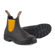Blundstone 1919 Leather Chelsea Boots - Brown/Mustard
