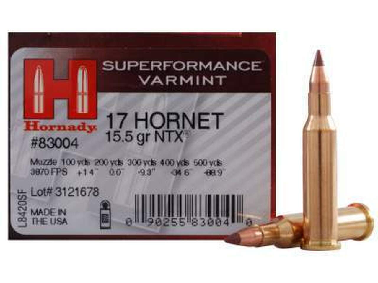 Hornady 17 Hornet NTX 15.5 Grain Bullets