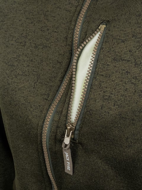 Jack Pyke Ladies Scandinavian Fleece Jacket - Dark Olive