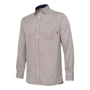 Beretta Ellis Shirt - Ivory & Green Check