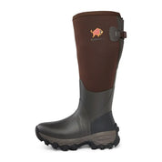 Gateway1 Woodwalker Wide Lady 17" Wellingtons - Dark Brown