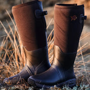 Gateway1 Woodwalker Wide Lady 17" Wellingtons - Dark Brown
