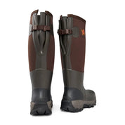 Gateway1 Woodwalker Wide Lady 17" Wellingtons - Dark Brown