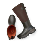 Gateway1 Woodwalker Wide Lady 17" Wellingtons - Dark Brown