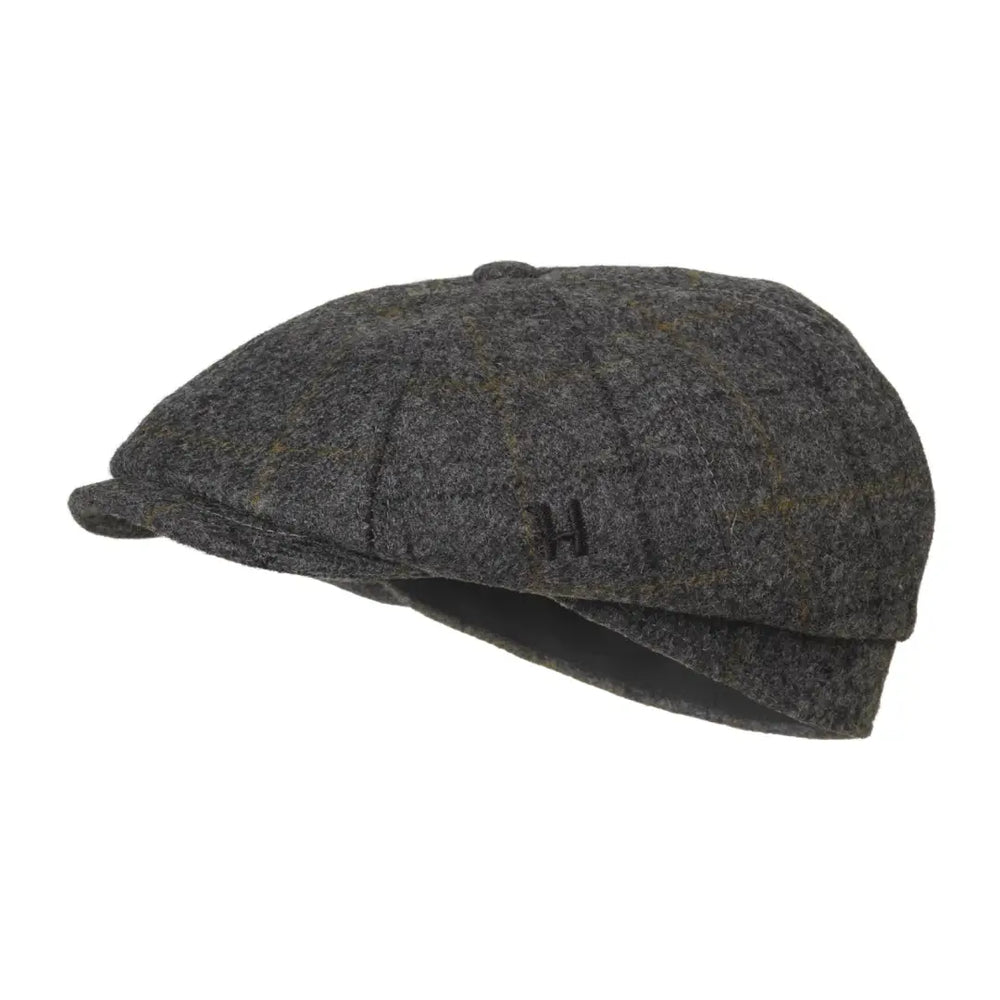 Harkila Benmore Baker Boy Cap - Charcoal Grey