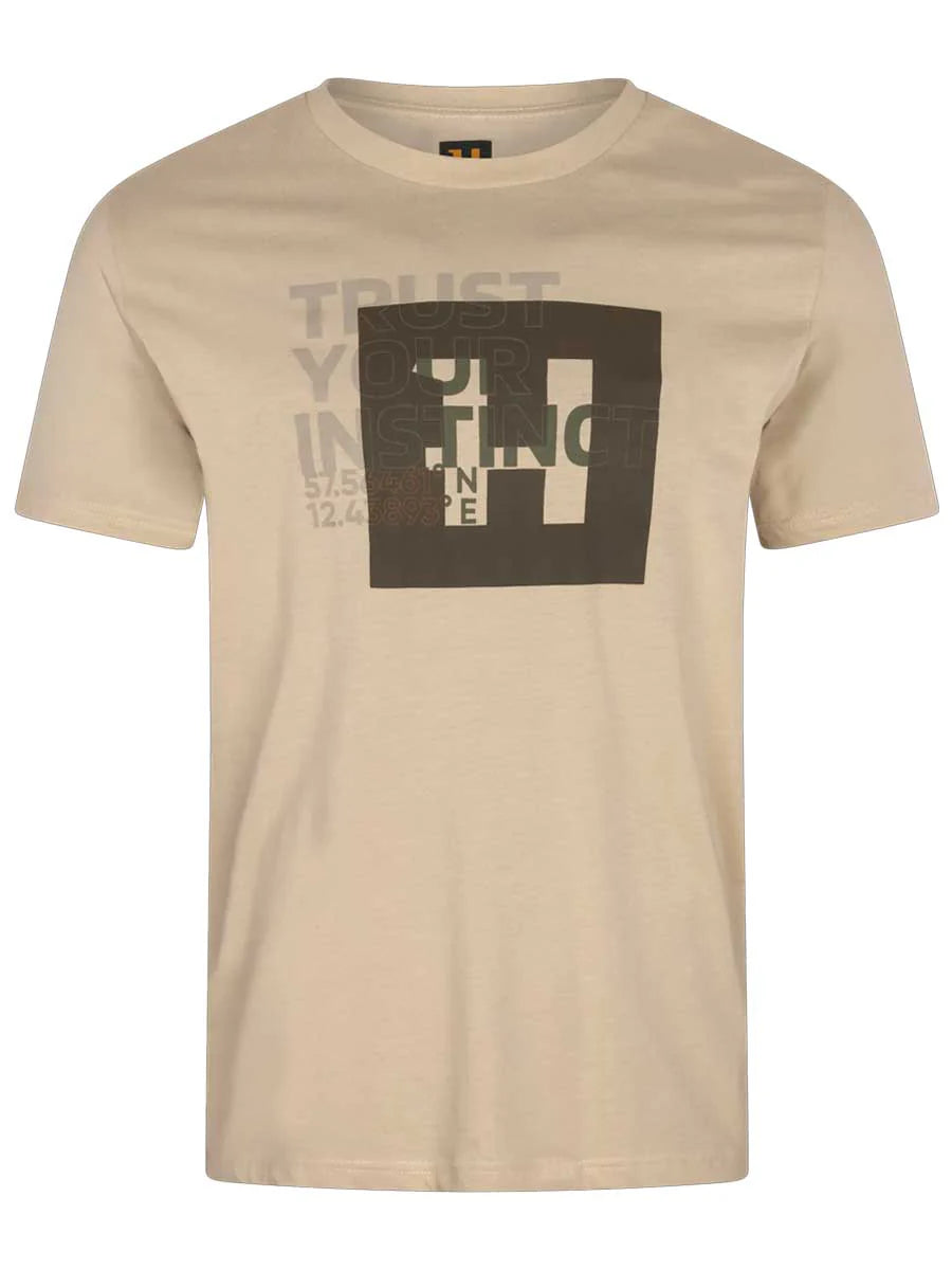 Harkila Heim S/S T-Shirt - Pure Cashmere