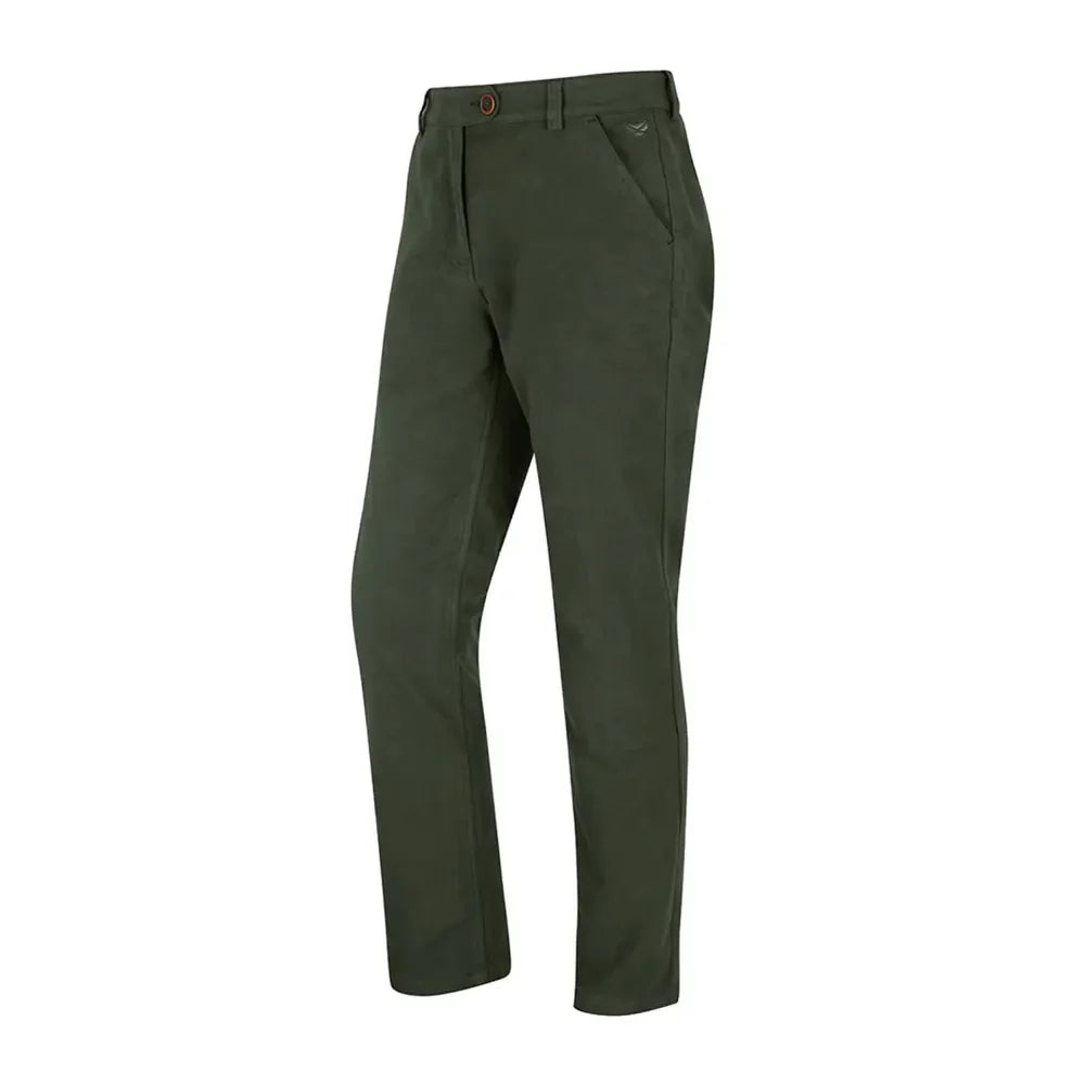 Hoggs of Fife Monarch II Moleskin Trousers - Dark Olive