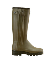 Le Chameau Men's Chasseur Neo Wellington Boots - Vert Vierzon (Black Neoprene)