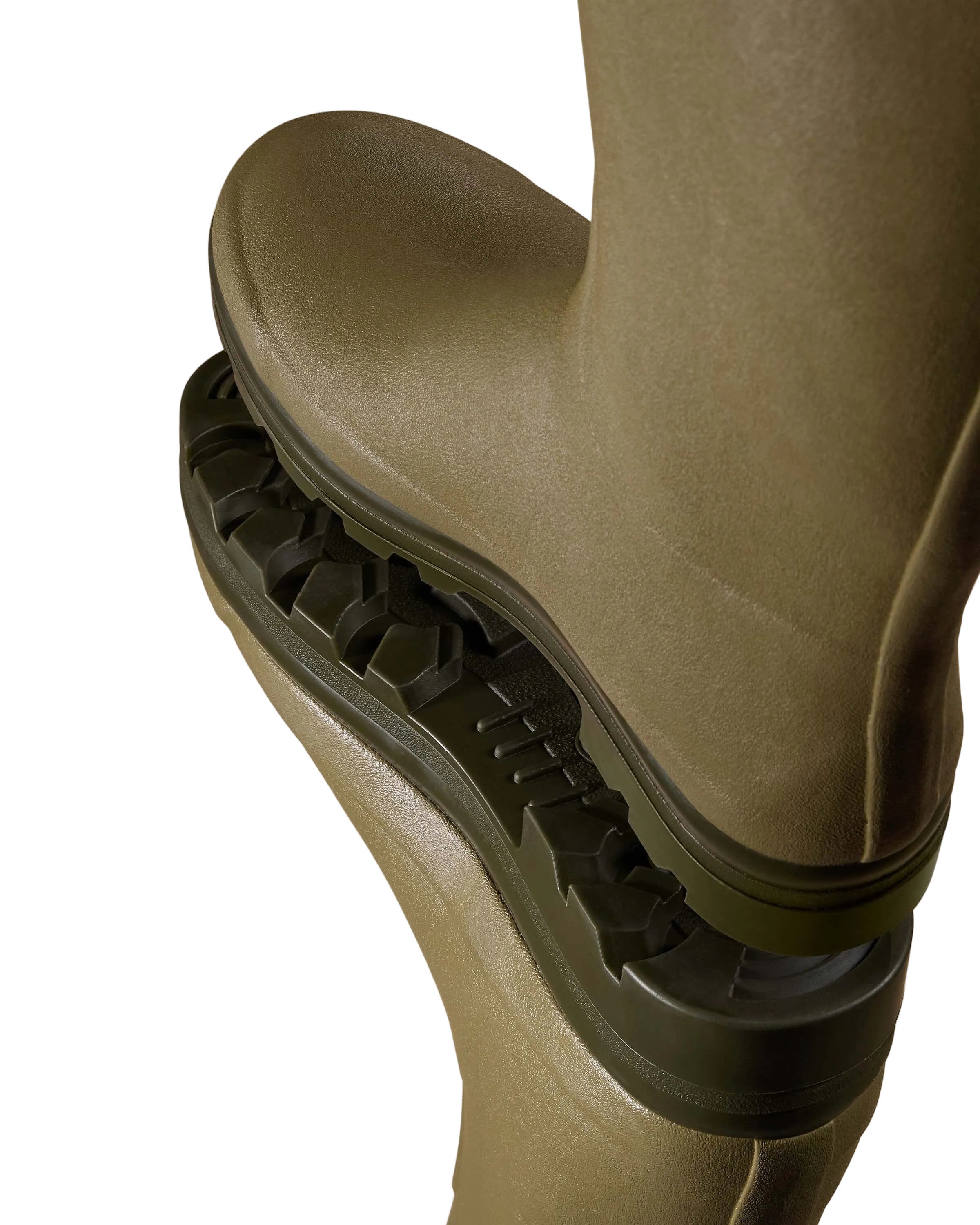Le Chameau Men's Chasseur Neo Wellington Boots - Vert Vierzon (Black Neoprene)