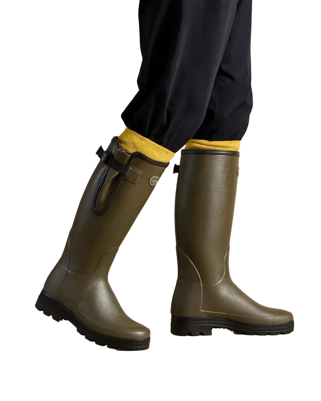 Le Chameau Men's Vierzonord Wellingtons - Vert/Black