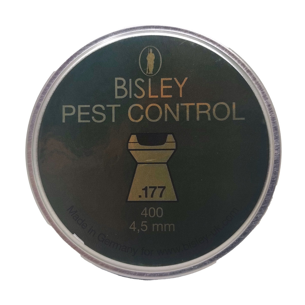 Bisley Pest Control .177 Airgun Pellets - Tin of 400