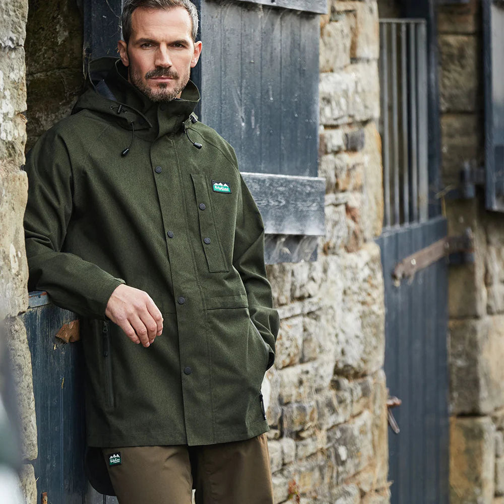 Ridgeline Monsoon Light Jacket - Deep Forest Marl (NEW MODEL)