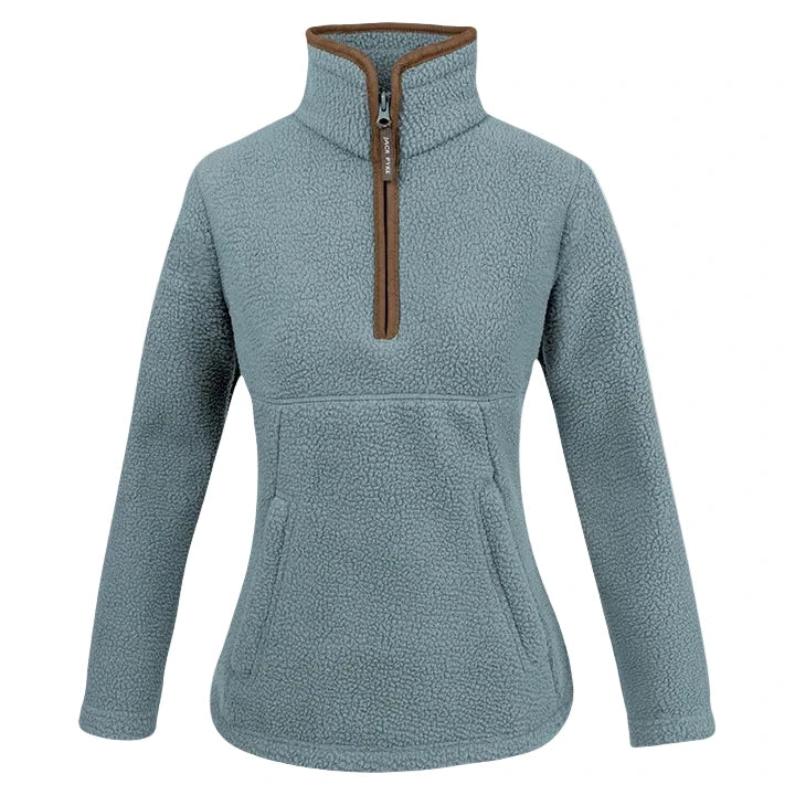 Jack Pyke Ladies Half Zip Sherpa Fleece Pullover