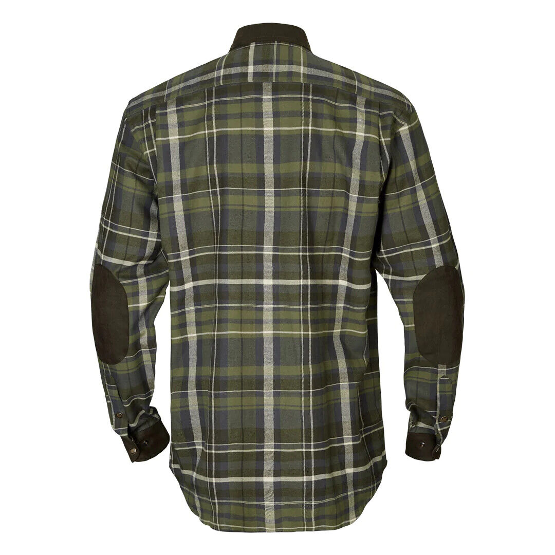 Harkila Pajala Shirt - Olive Green Check