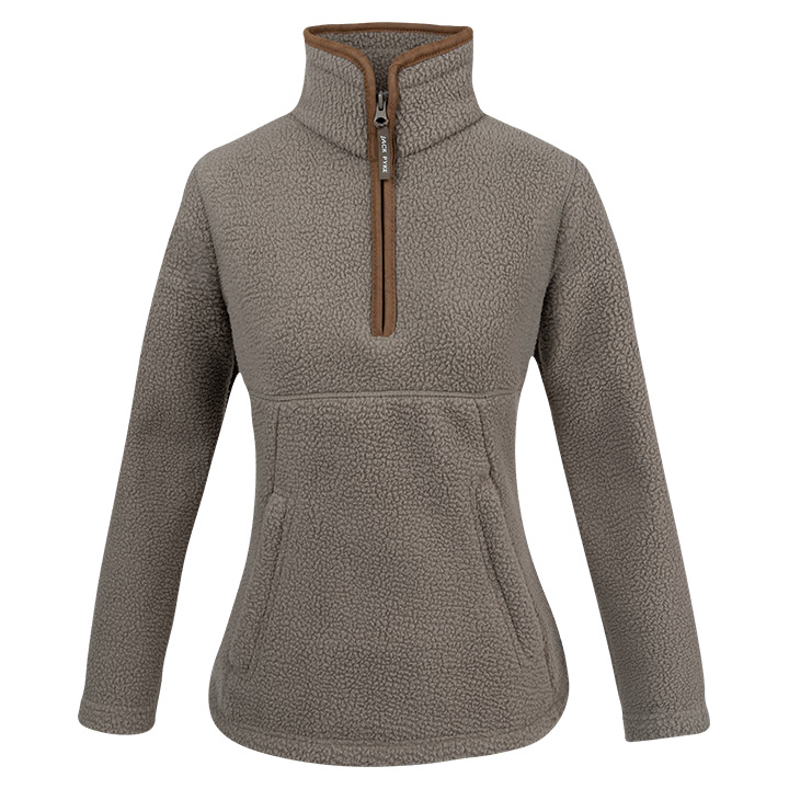 Jack Pyke Ladies Half Zip Sherpa Fleece Pullover