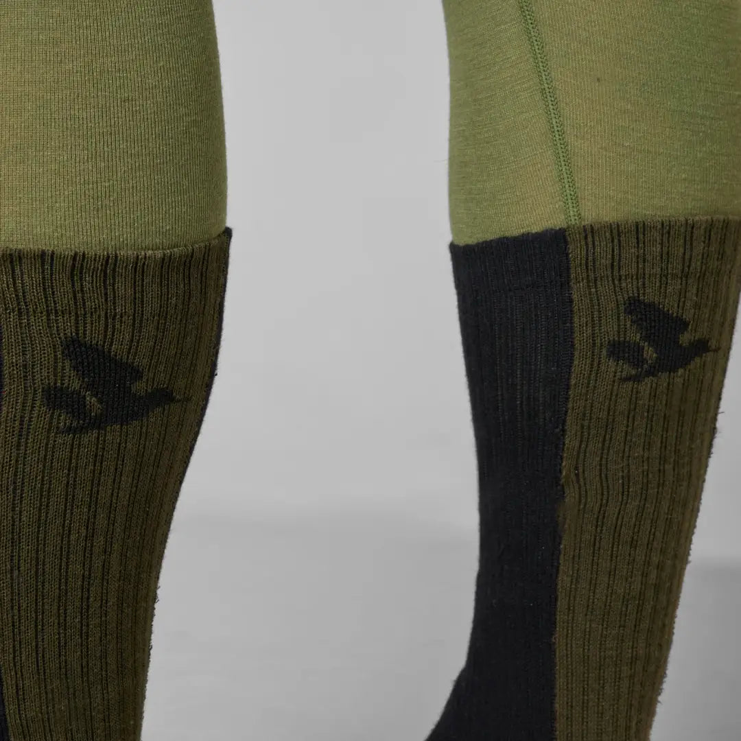 Seeland Moor 3-Pack Socks - Black & Green